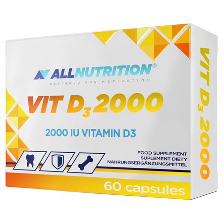 Allnutrition Witamina D3 2000, 60 kapsułek